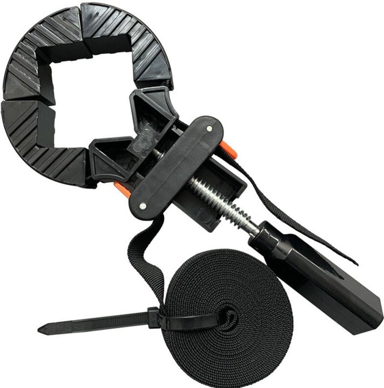 Holzbearbeitungswerkzeug-Eckklemme mit 4-Backen-verstellbarem Rahmenhalter zum Binden