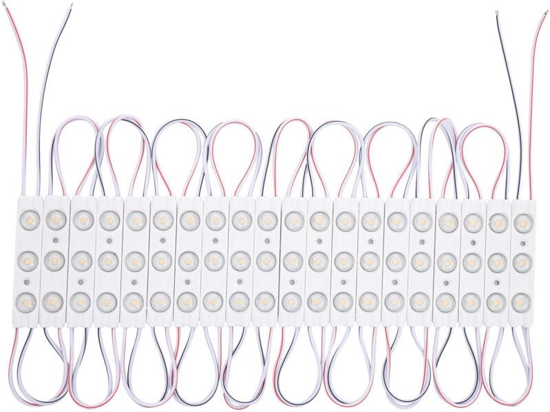 Efectoled - LED-Modul 20 Einheiten 24W IP65 24V dc für Werbeschilder 2.5m