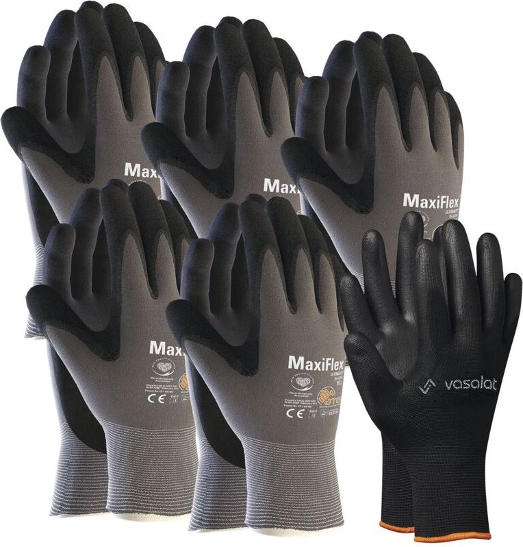 Maxiflex Handschuhe Größe 9 Ultimate 5 Paar - Arbeitshandschuhe Herren und Damen mit hervorragendem Grip - Montagehandsc...