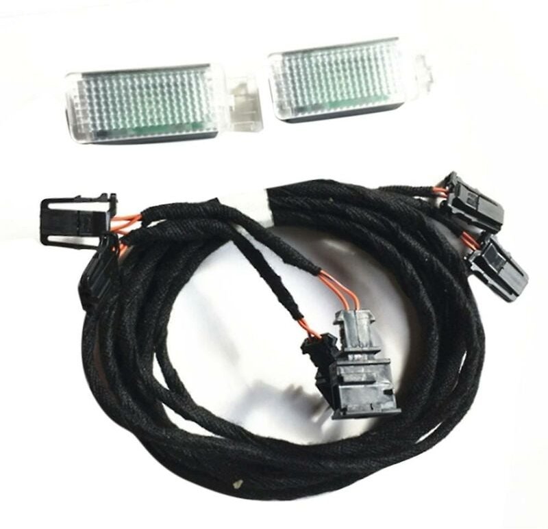 Woosien - Led Fußraum Licht Fuß Lampe Kabel Kabelbaum Für B7 B8 Cc Golf 7 Mk7 7,5 Mk2 5gg947409