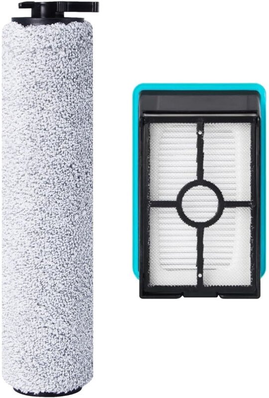 Ersatzbürstenrolle und HEPA-Filter für Bissell CrossWave HF2/3845N/3831 Kabelgebundener Stabstaubsauger, 1 Bürstenrolle ...