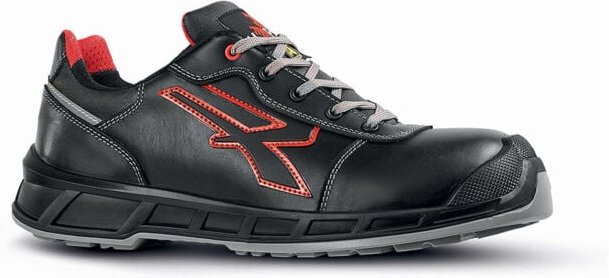 Sicherheitsschuhe niedrig BILLIE S3 CI SRC ESD - Schwarz/Rot 35