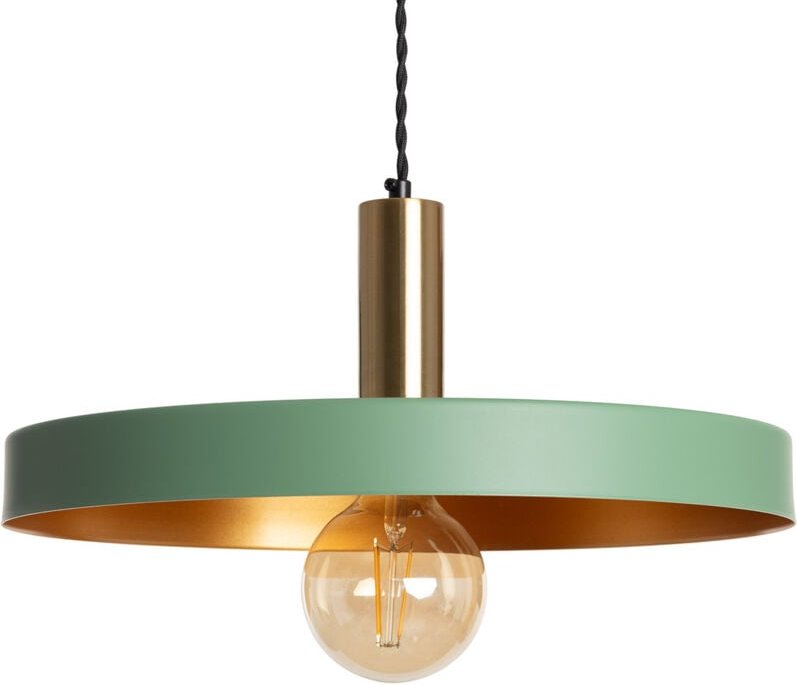 Pendelleuchte Metall Furiko Grün