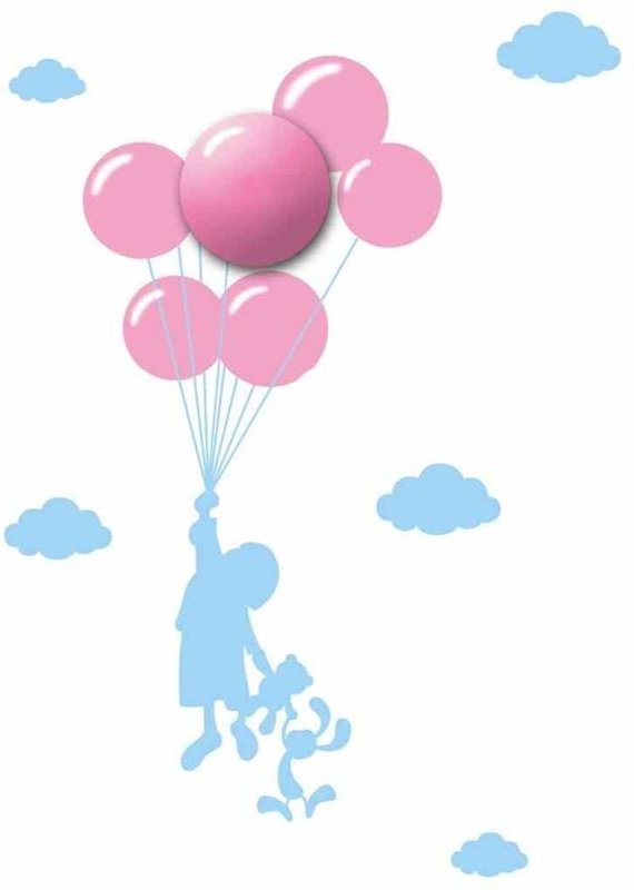 Kinderlampe BALLONS 0,6W LED