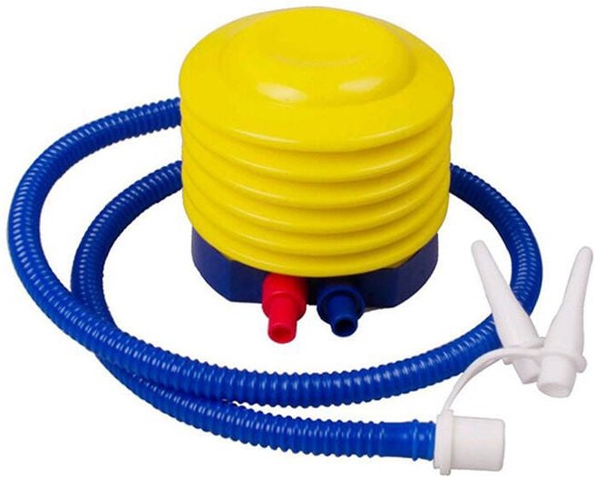 Gotrays - Tragbare Fuß-Inflator-Ballonpumpe aus Kunststoff (10 x 10 cm)