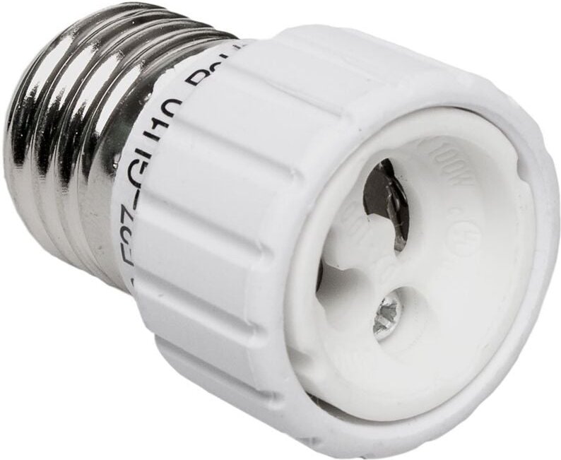 EDM - E27-auf-GU10-Lampenfassungsadapter (nur 12-V- oder niedrigere Installationen)
