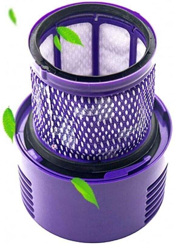 2er-Pack Filter für Dyson V10, waschbarer Ersatzfilter für Dyson V10 Absolute Cyclone Animal Series Total Clean Staubsau...