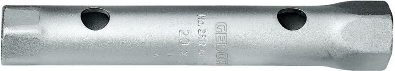 26 r 24X27 6212690 Doppelsteckschlüssel 24 mm, 27 mm 180 mm 1 St. - Gedore