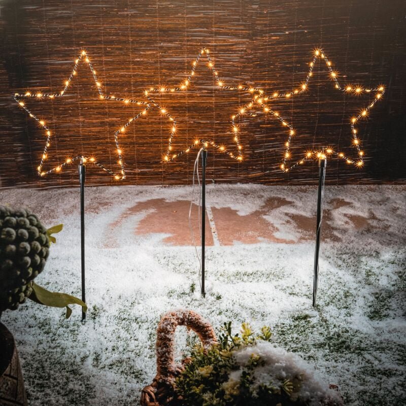 Thumbnail - esotec Solarstecker Sternenzauber Weihnachtsdeko für außen IP44 outdoor 102571