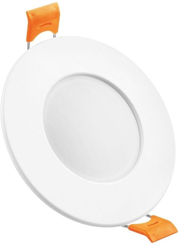 Fester LED-Einbauring (7W 3CCT 840lm) IP65 Ø9x4,1cm weiß