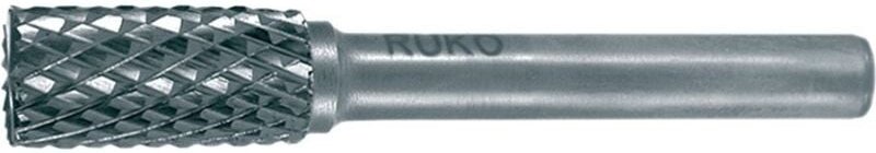 116018 Frässtift Hartmetall Zylinder 12 mm Länge 65 mm Schaftdurchmesser 6 mm - Ruko