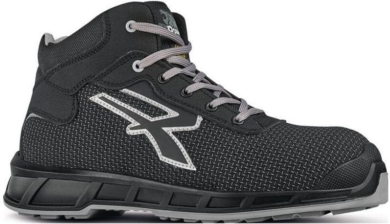 U-power - Sicherheitsstiefel Morrison Gr.42 W.11 schwarz-grau S3S ci fo sr esd