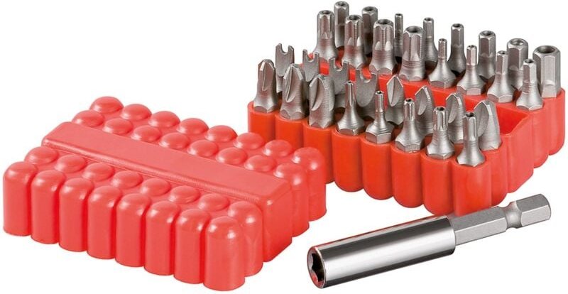 Thumbnail - Bitsatz, 33-teilig, Bitset für Akkuschrauber und Steckschlüssel.