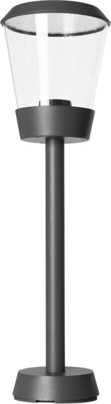 Forlight - Elaine 60 cm Gartenleuger für E27 -Glühbirne mit IP54 für städtische graue Äußere