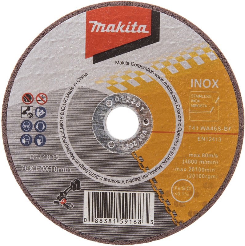 Trennscheibe 76x1,0x10mm - Makita