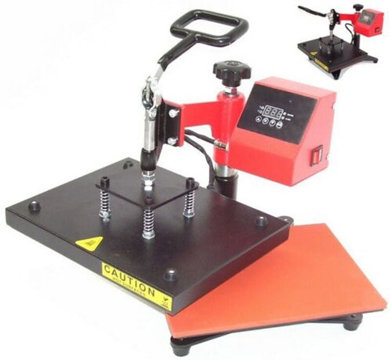 Transferpresse 23x30cm T-Shirt Presse 07047 Textilpresse Schwenkpresse Textildruck