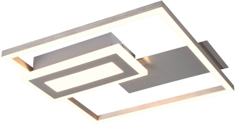 Leuchten led Deckenleuchte Spiro 22W nickel, Metall Deckenlampen & Kronleuchter - Trio
