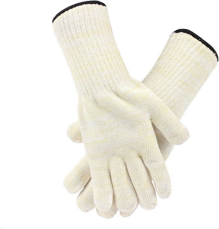 Nazalus-Hot Sale-1 Paar Grillhandschuhe Hitzebeständige Handschuhe Universalgröße Grill - Küchenhandschuhe Widersteht bi...