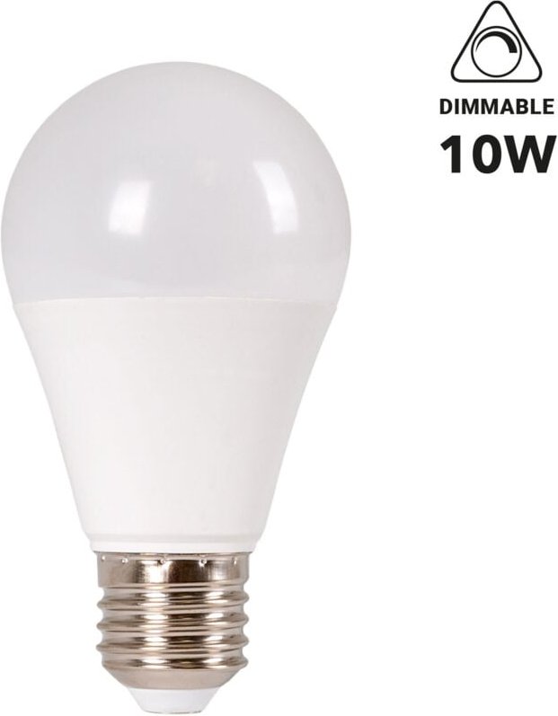LED-Birne E27 A60 - 10W - Dimmbar
