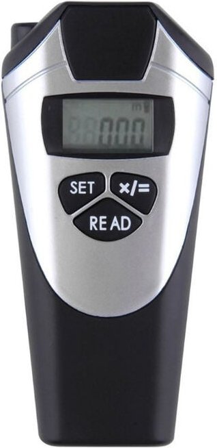 Ultraschall-Entfernungsmesser, Ultraschall-Entfernungsmesser 0,5-18m, Elektronischer Längen-Entfernungsmesser mit LCD-Di...