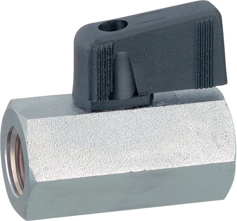 FP - bee Kugelhahn Mini br 93501 Flügelgriff, ig/ag g 3/8, pn 30, Messing