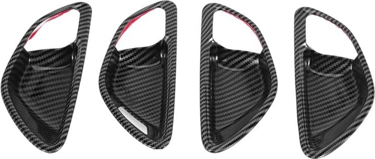 Tlily - Kohle Faser Auto TüR SchüSsel Abdeckung Verkleidung für ce glc W205 X253 GLC260L E3000L C200L 2015-2021 lhd