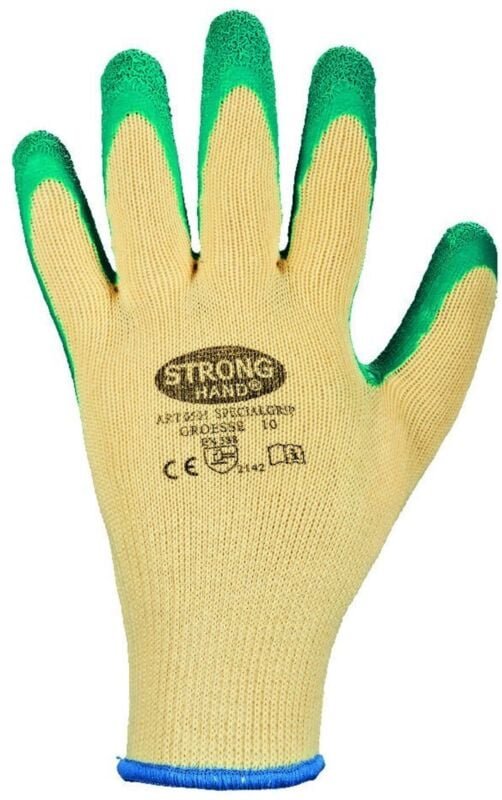 Handschuh SpecialGrip, Kautschuk, Gr.8, grün 12 Stk - Stronghand