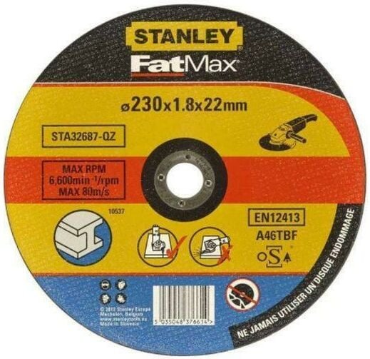 Stanley schneidrad x met. 230x1,8x22 sta32687-qz