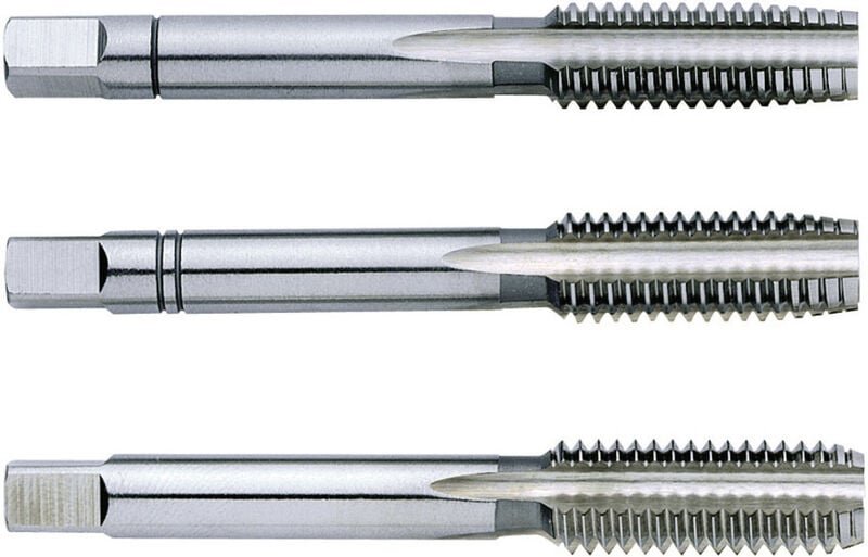 Thumbnail - Eventus by Exact 1610028 Handgewindebohrer-Set 3teilig metrisch M12 1.75 mm Rechtsschneidend din 35
