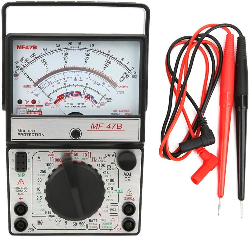 MF47B Multifunktional digitaler Bildschirm Multimeter ac dc -Spannungsstromdetektor - Eosnow