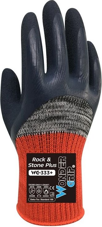 WG-333+, Garten- und Landschaftsbau, Baustelle, Landwirtschaft, Straßenbau, Abfallindustrie. Größe M/8