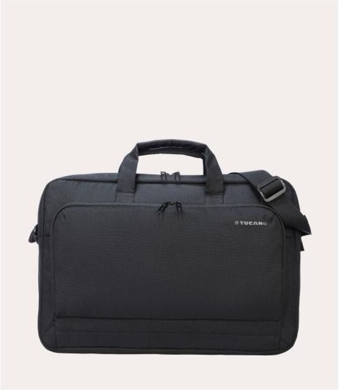 Tucano BORSA NB 17 Recycelbarer Kunststoff Schwarz, Blau Junge/Mädchen Einkaufstasche