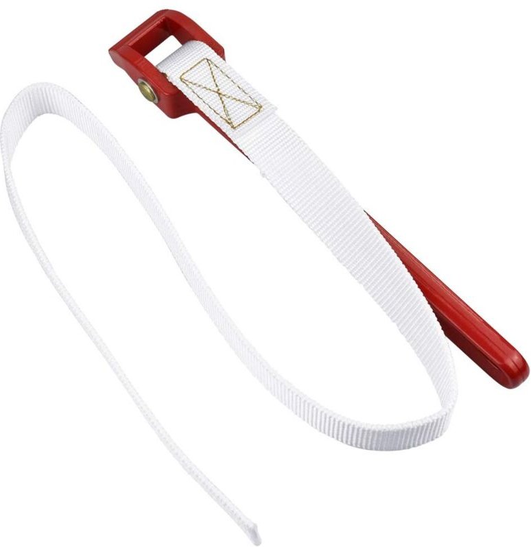 Universal-Bandschlüssel, 85 cm Gummi-Bandschlüssel, Ölfilter-Bandschlüssel für Dosenöffner, Traktor-Ölfilter, Duschkopf-...