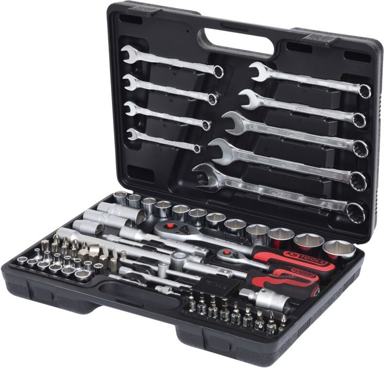 Ks Tools 1/4+1/2 Steckschlüssel-Satz, 82-tlg