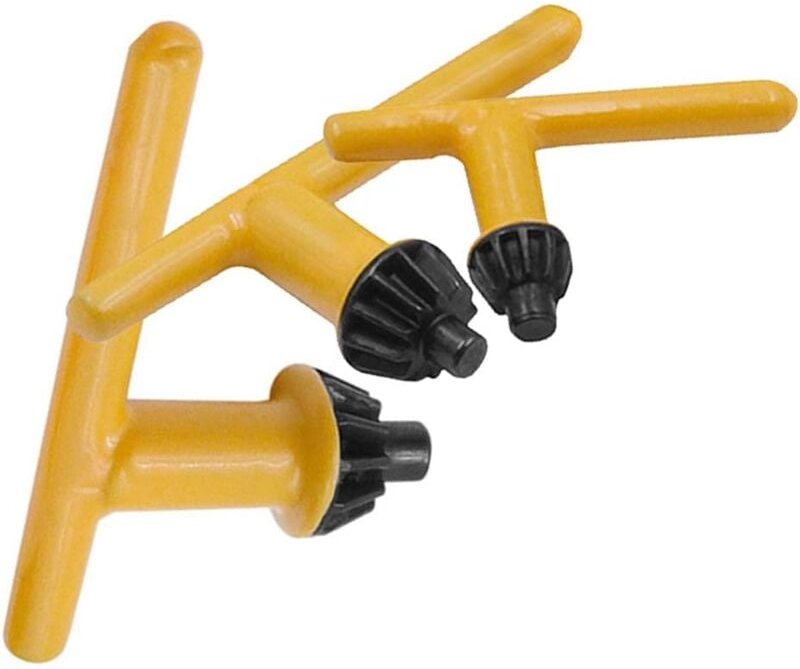 Thumbnail - Gasea 3er-Pack Bohrschlüssel, 6 mm/10 mm, 13 mm, 16 mm, Bohrfutterschlüssel, universeller T-förmiger Ersatzschlüssel aus...
