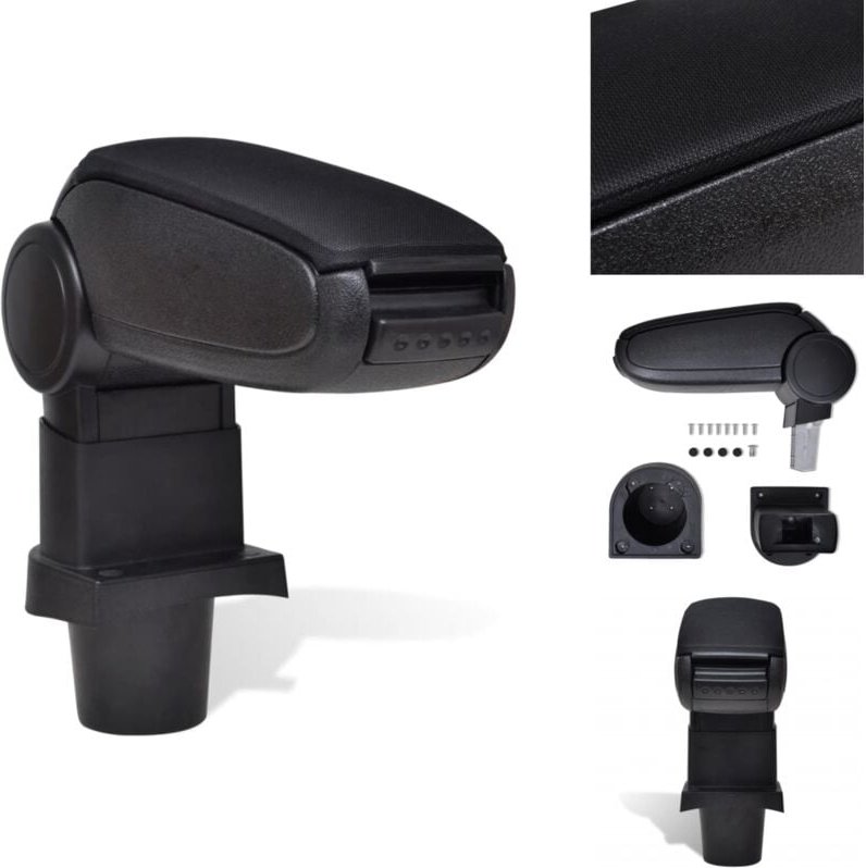 Vidaxl - Kfz-Sitze - Living Auto-Armlehne Geeignet für Toyota Yaris (2008) - Schwarz