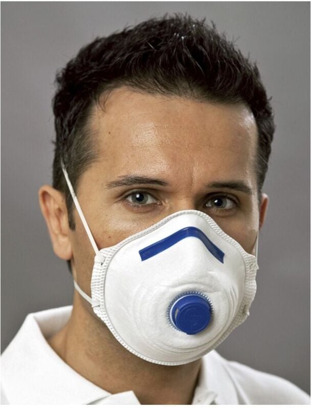 Atemschutzmaske Mandil din EN149:2001 FFP2 nr mntil SBrpackt