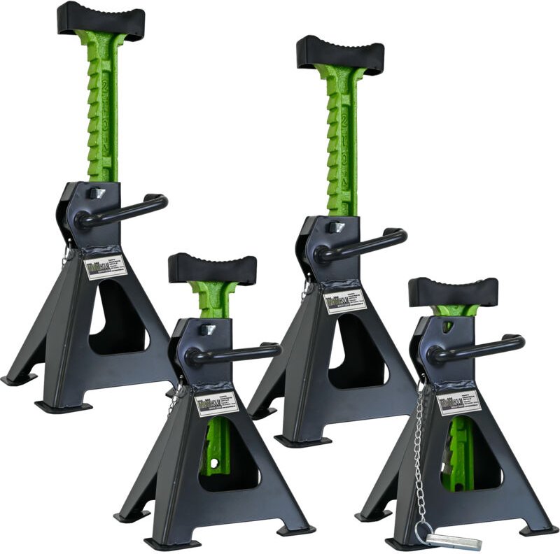 Thumbnail - Trutzholm ® - Unterstellbock 4 Stück 2 Tonnen Traglast pro Stütze Höhe von 280 - 430 mm