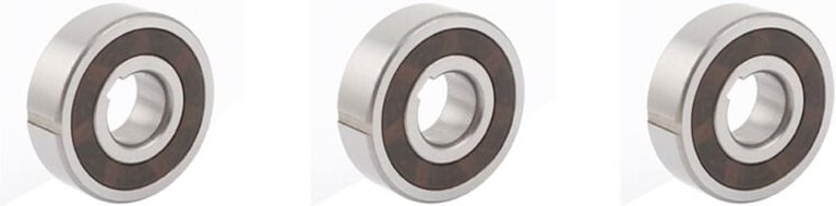 Tlily - 3X CSK12PP Freilaufkupplung mit Doppelter Passfedernut 12 x 32 x 10 mm