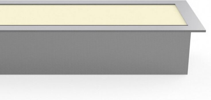 Wandmontage 20w 4000k Linex Aluminium 1600lm 60x6,5x3,5