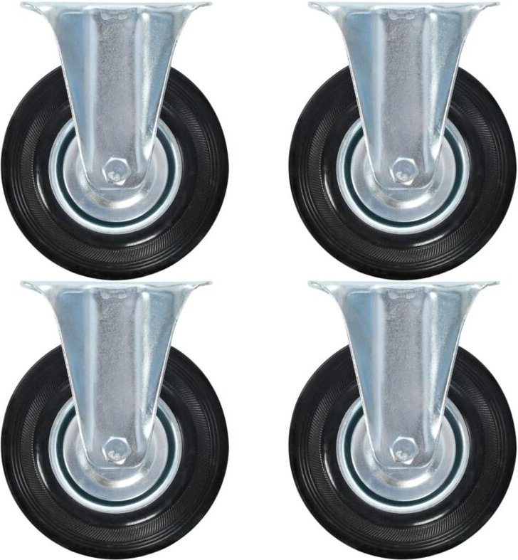 Thumbnail - Bockrollen 4 Stk. 125 mm Vidaxl