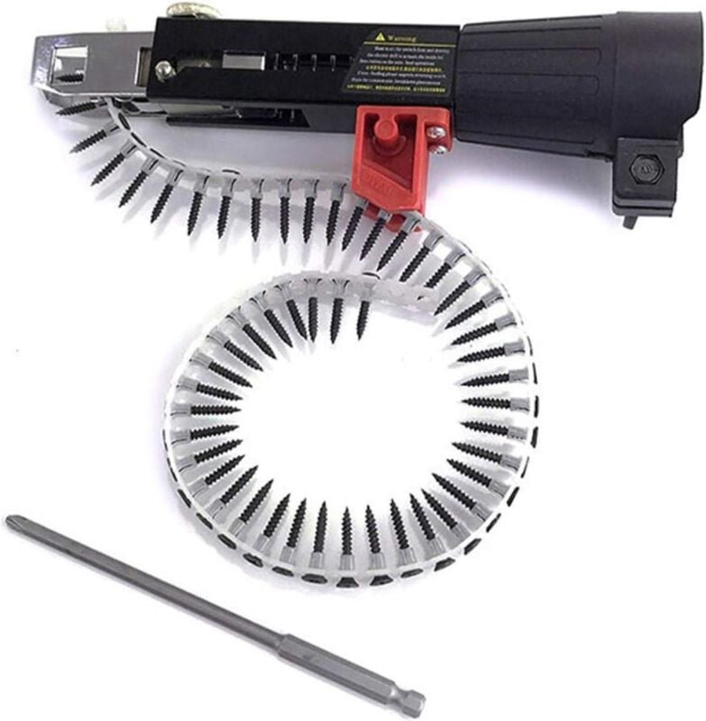 Automatischer Schrauben-Spike-Ketten-Nagelpistolen-Adapter, automatischer Vorschub, Schraubenpistole für elektrische Boh...