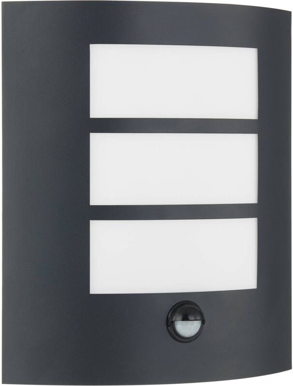 Thumbnail - Lindby - Wandleuchte außen 'Vimal' aus Aluminium mit Bewegungsmelder von