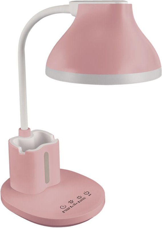 DEBRA LED Schreibtischlampe 7W 3000K/4200K/6300K rosa