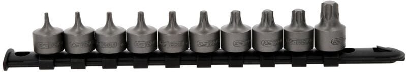 Ks Tools 3/8 Bit-Stecknuss-Satz Torx, kurz, 10-tlg T10-T55