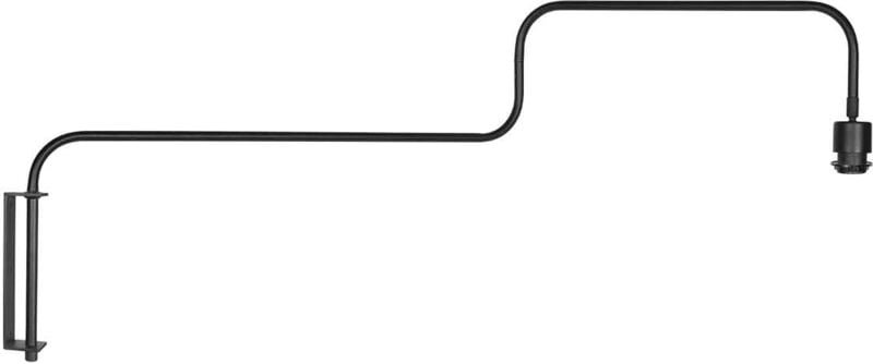 Wandleuchte - Bloeba - schwarz - metall - einzelne - Steinhauer