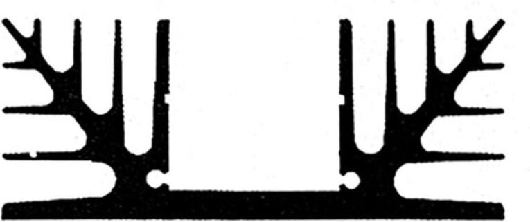 KÜHLKÖRPER 100mm ohne Bohrung 1.85°C/W
