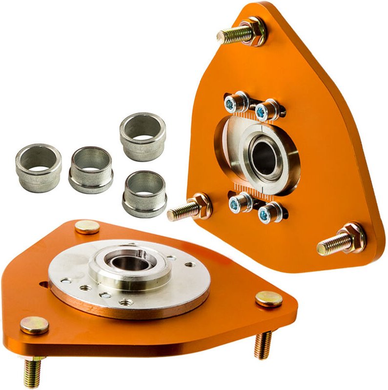 BFO - Domlager verstellbar für Subaru Impreza wrx gda gdb 02-07 sti 2004 Golden2x Front Upper Mount Camber Plate for Sub...