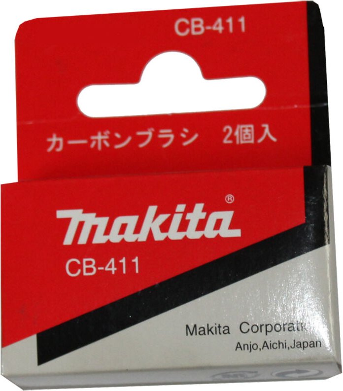 Kohlebürsten CB411 - Ersatzkohlebürsten 11,7x8,9x6mm Ersatzteile - 1 Paar - Makita
