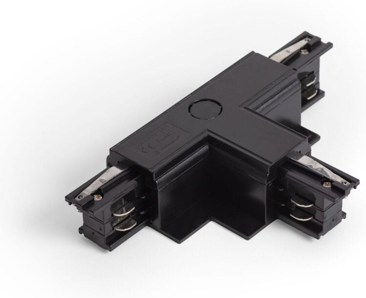 Verbinder 'Left Side' Typ T für 3-Phasenstromschiene Unterputz/ Einbau Aluminium Schwarz